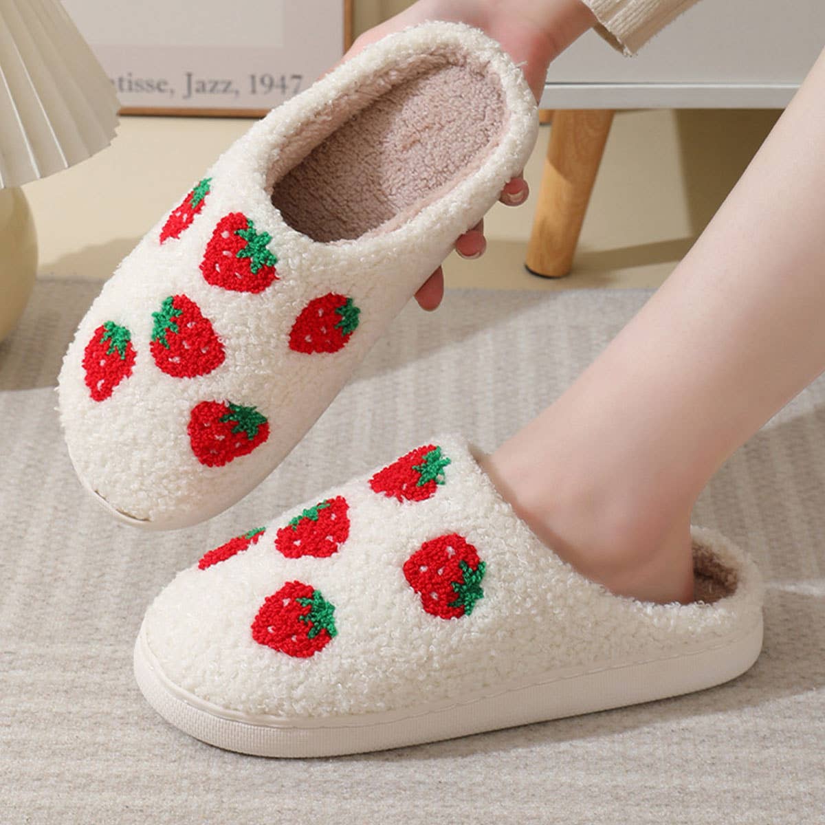 Strawberry Slippers