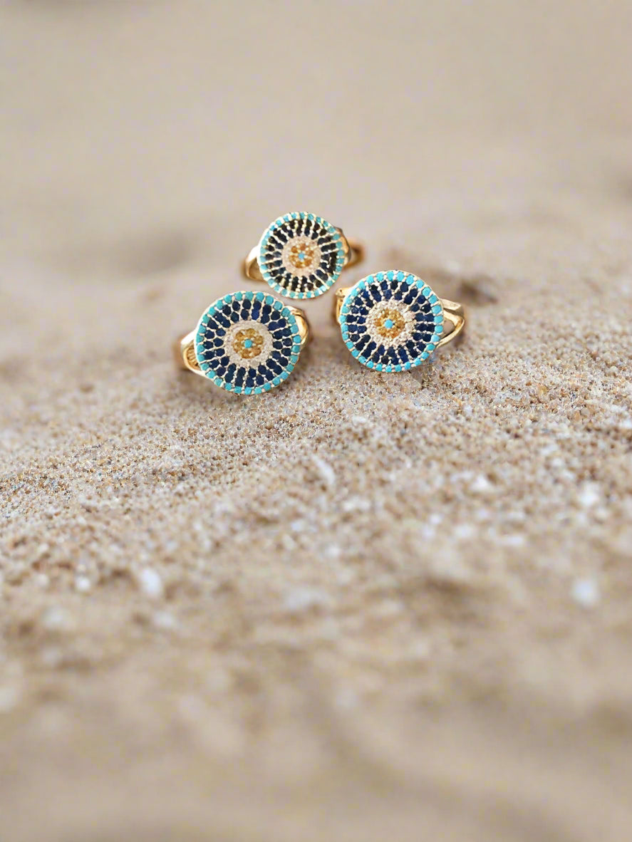 Evil Eye Adjustable Ring Collection