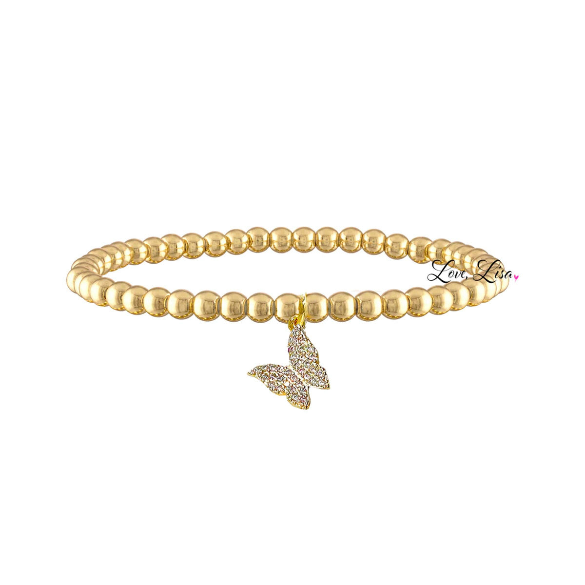 Butterfly 4mm Bracelet