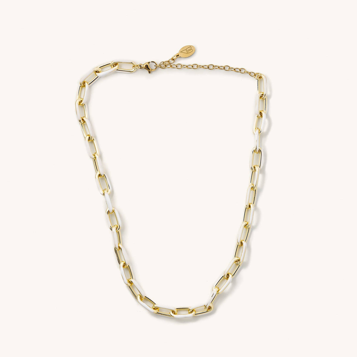 White Acrylic Choker