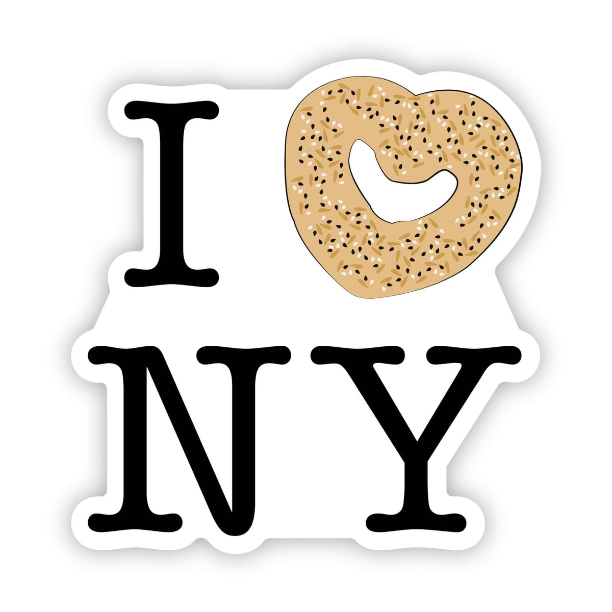 I <3 NY Sticker