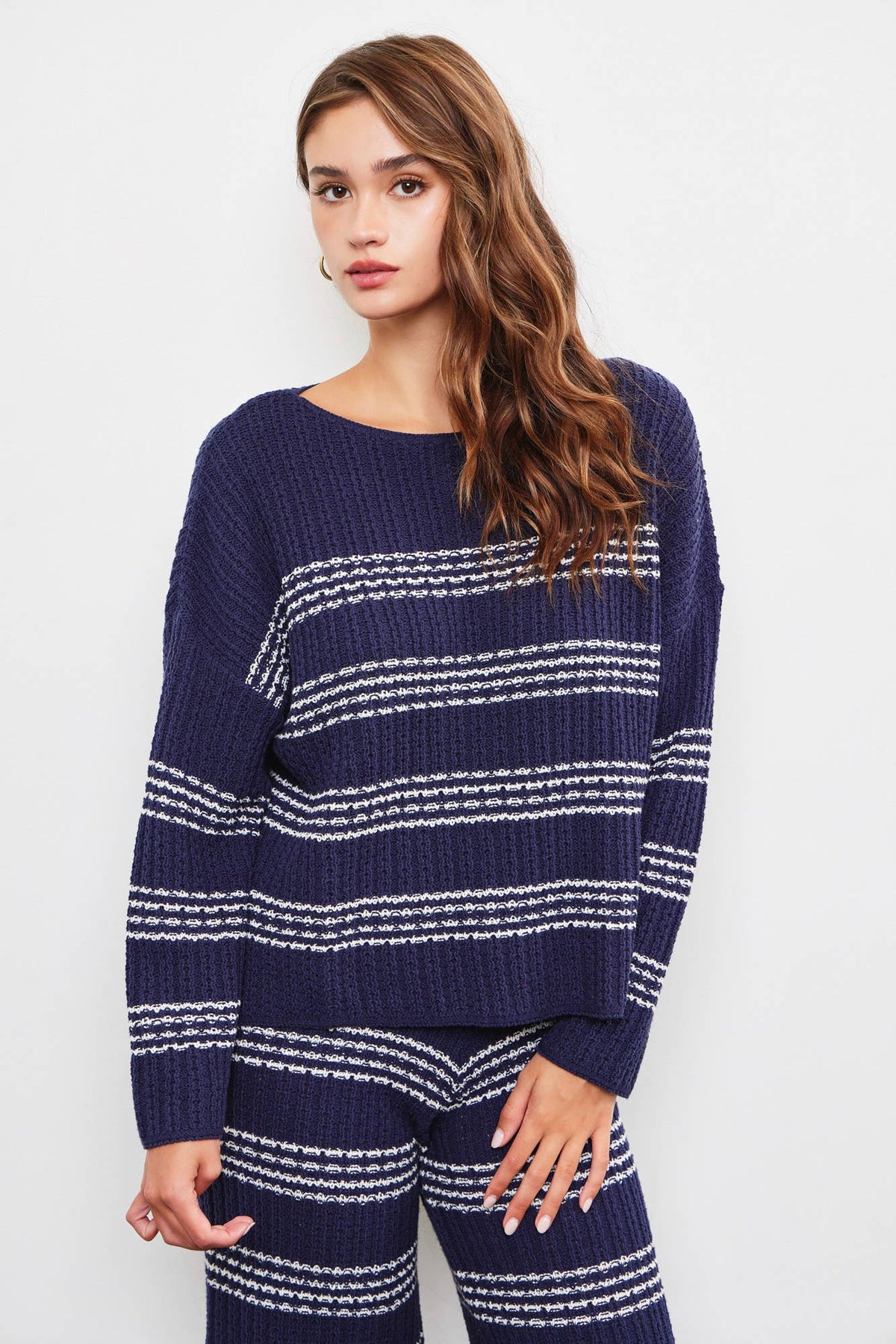 Stripe Knit Top