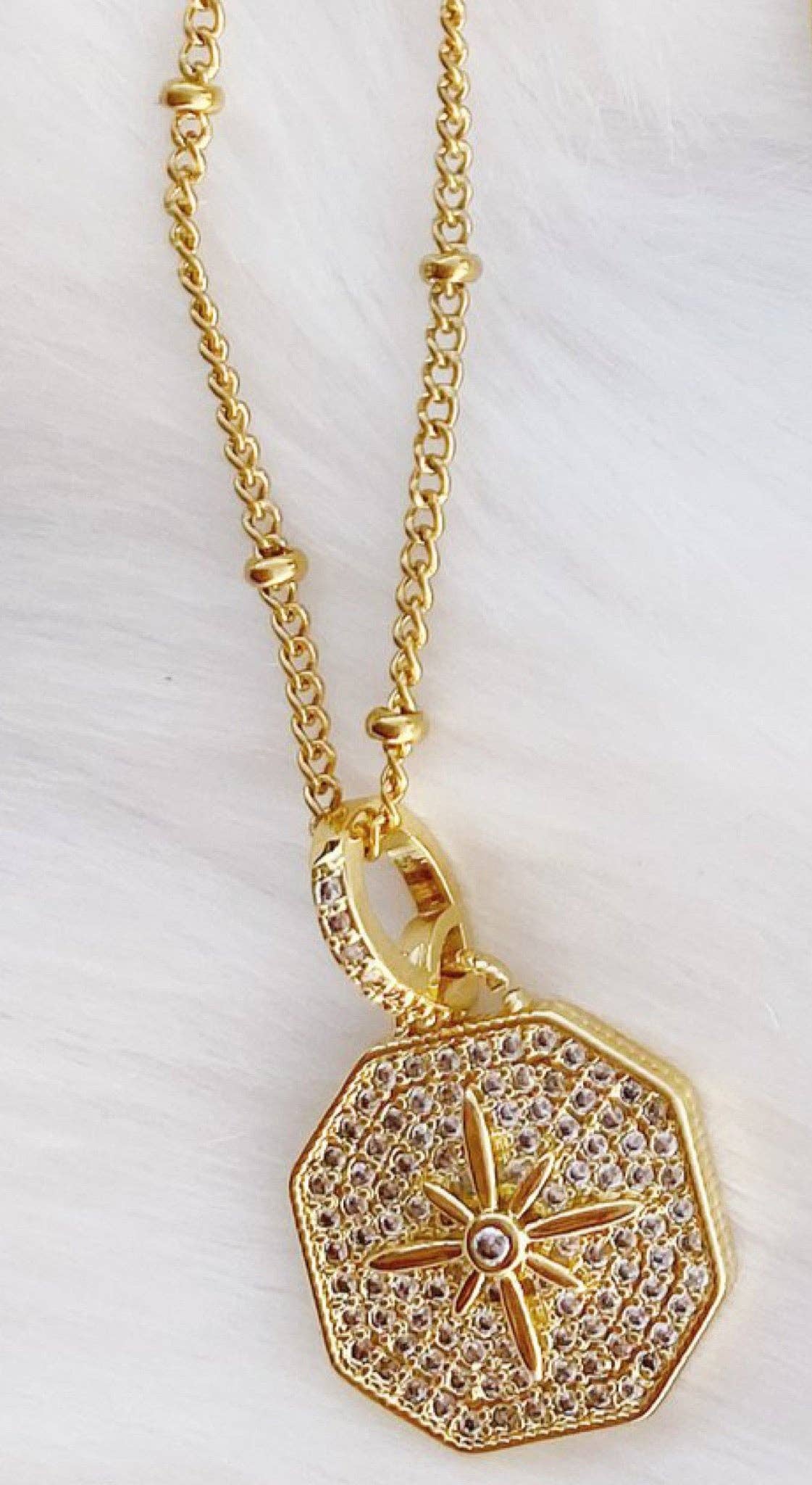 North Star CZ Necklace