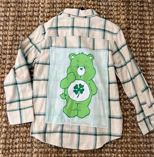 Care Bear Flannel Kid