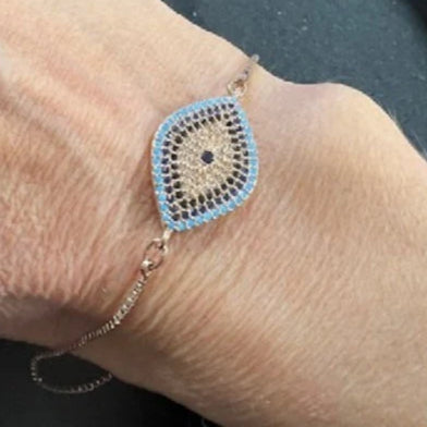 Evil Eye Adjustable Bracelet